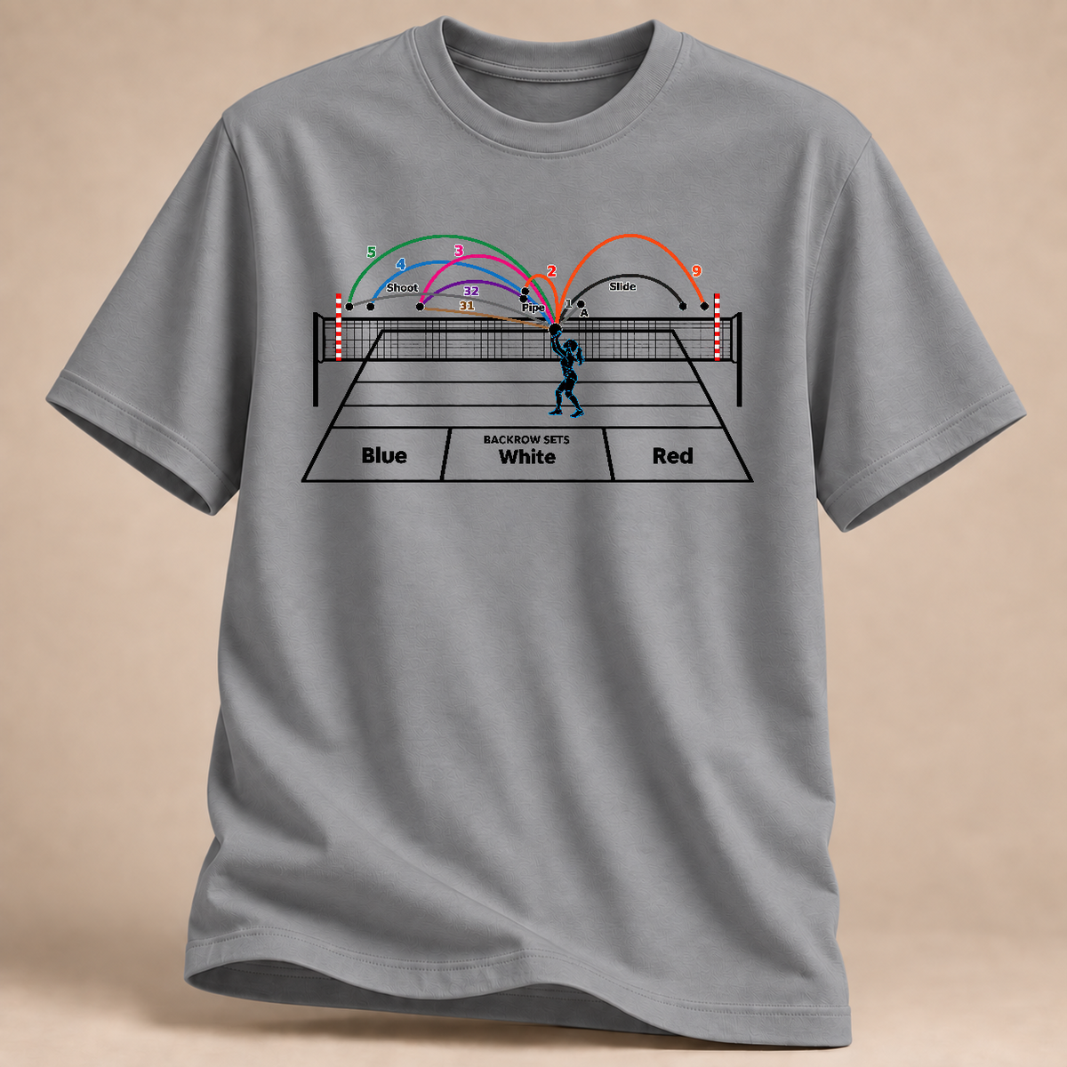 Set Names – Volleyball T-Shirt for Setters
