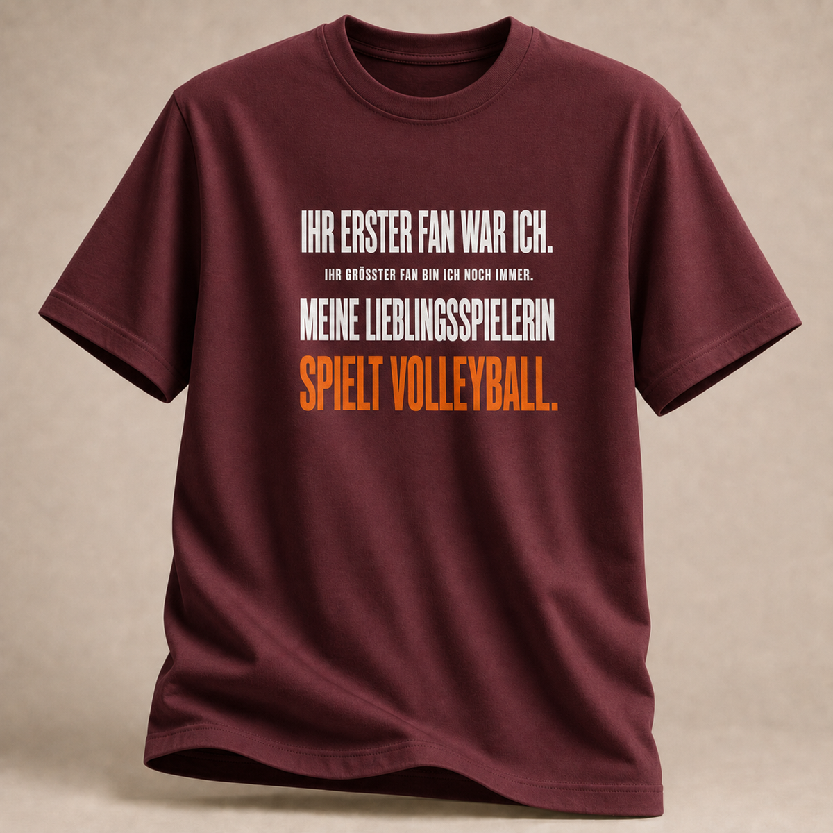 Lieblingsspielerin spielt Volleyball – T-Shirt