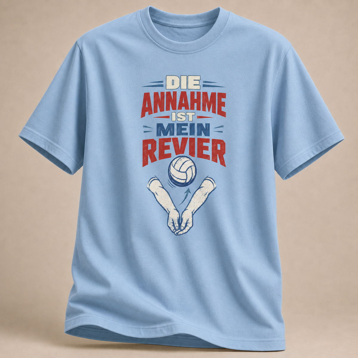 Annahme-Revier Volleyball T-Shirt