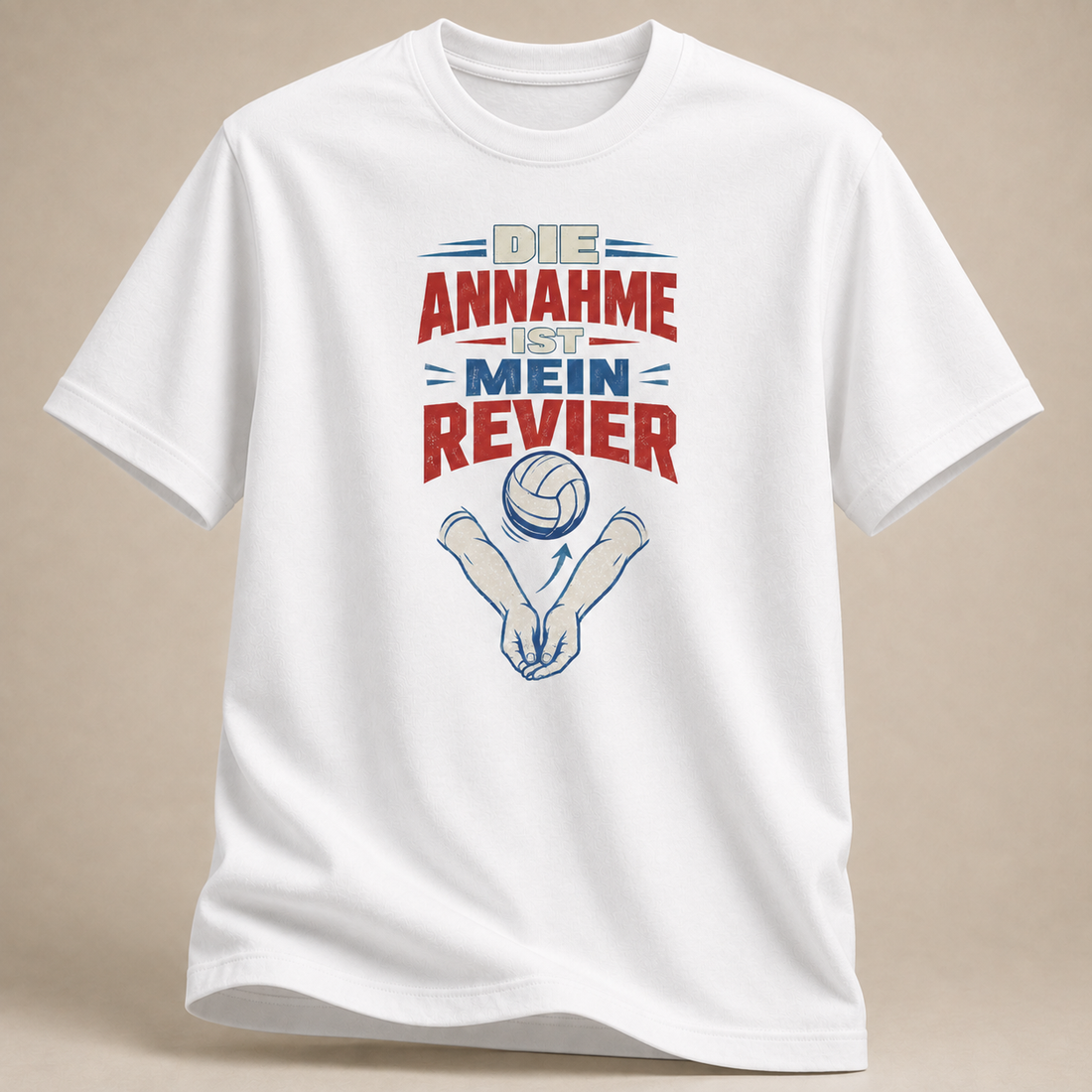 Annahme-Revier Volleyball T-Shirt