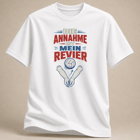 Annahme-Revier Volleyball T-Shirt