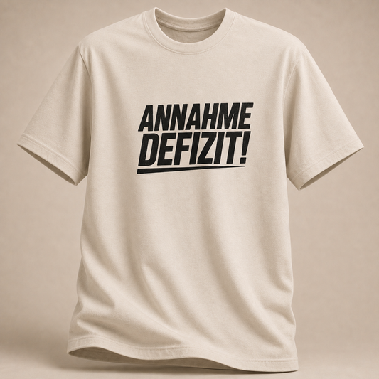 Annahme-Defizit Volleyball T-Shirt