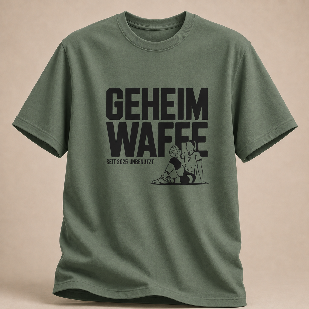 Geheimwaffe am Boden T-Shirt