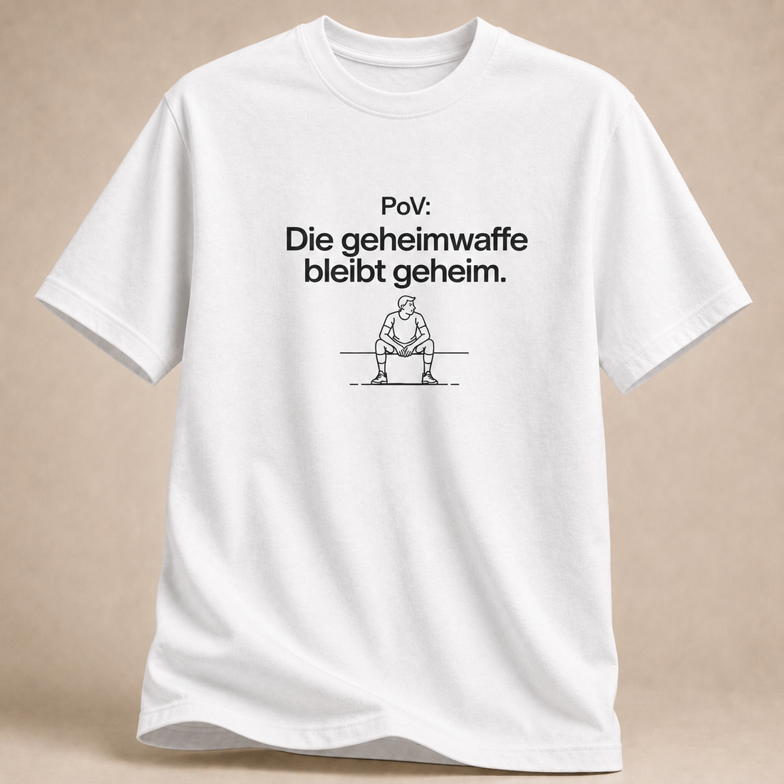 POV Geheimwaffe bleibt geheim T-Shirt