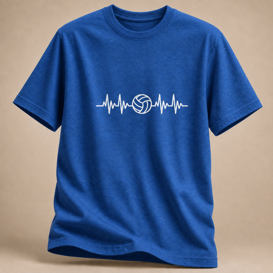 Volleyball Heartbeat T-Shirt