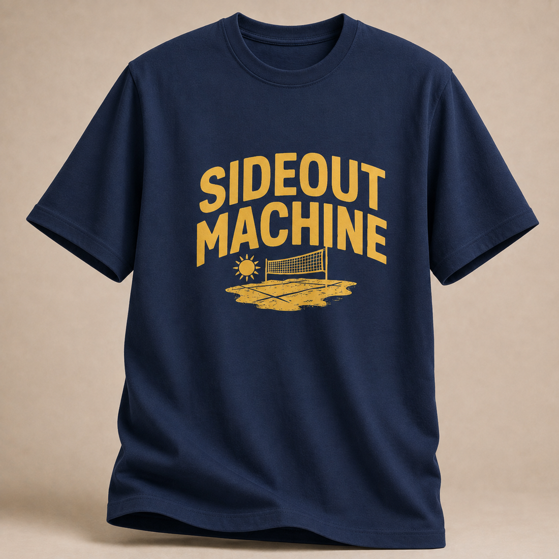 Sideout Machine Beachvolleyball T-Shirt