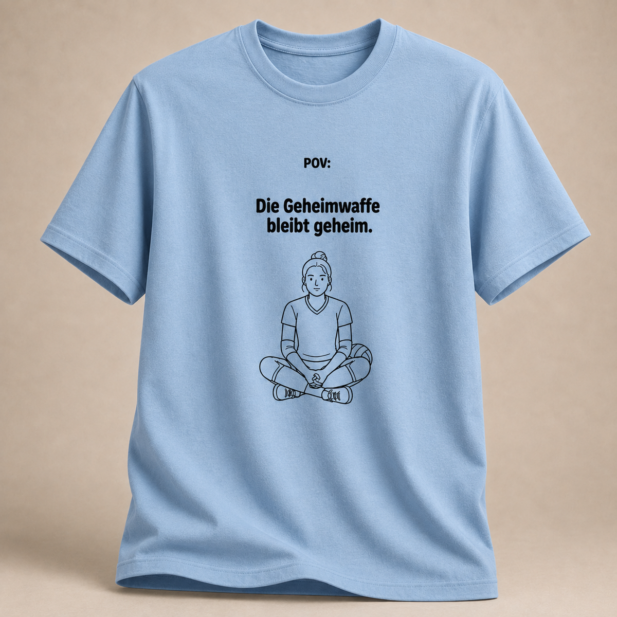 Geheimwaffe bleibt geheim Damen T-Shirt