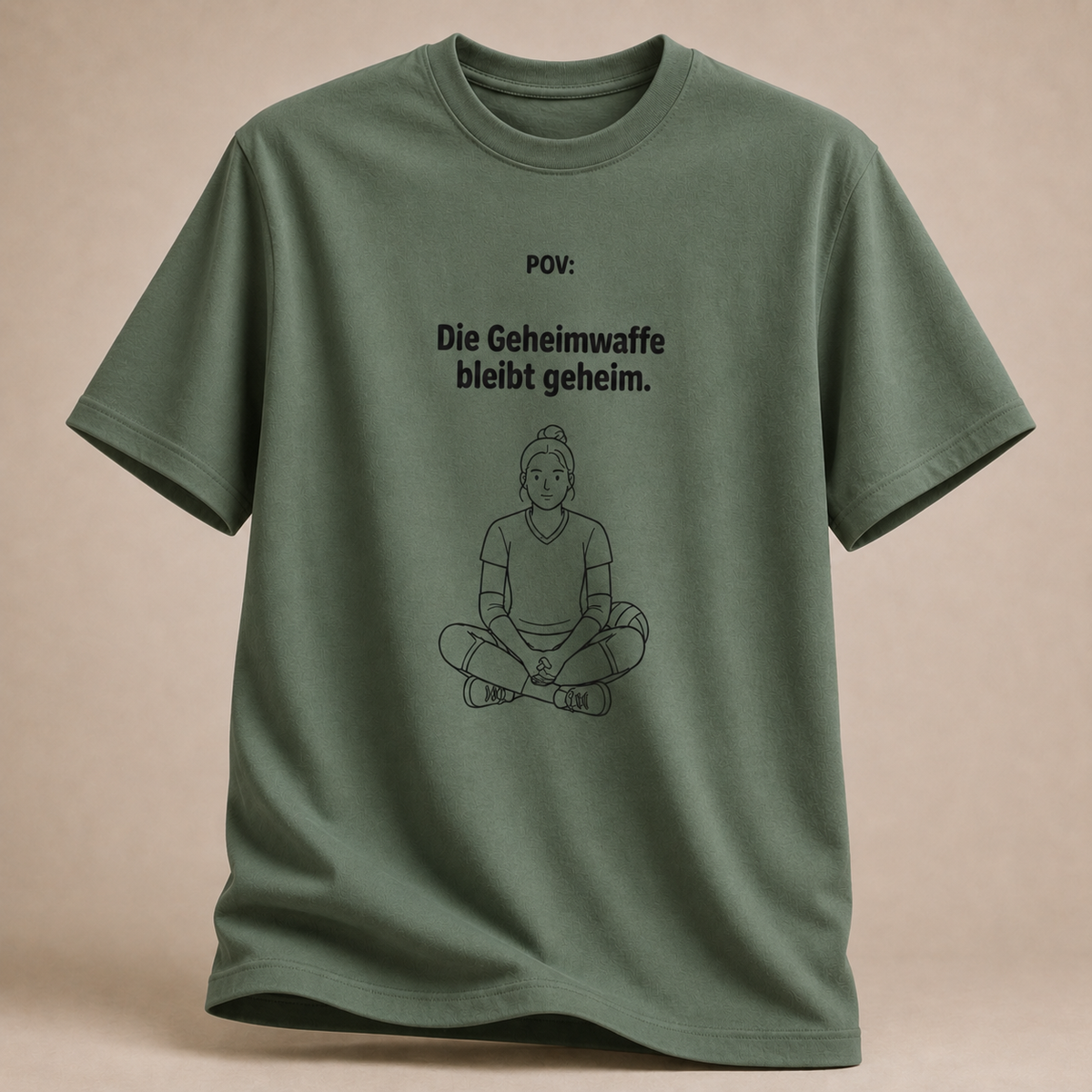 Geheimwaffe bleibt geheim Damen T-Shirt