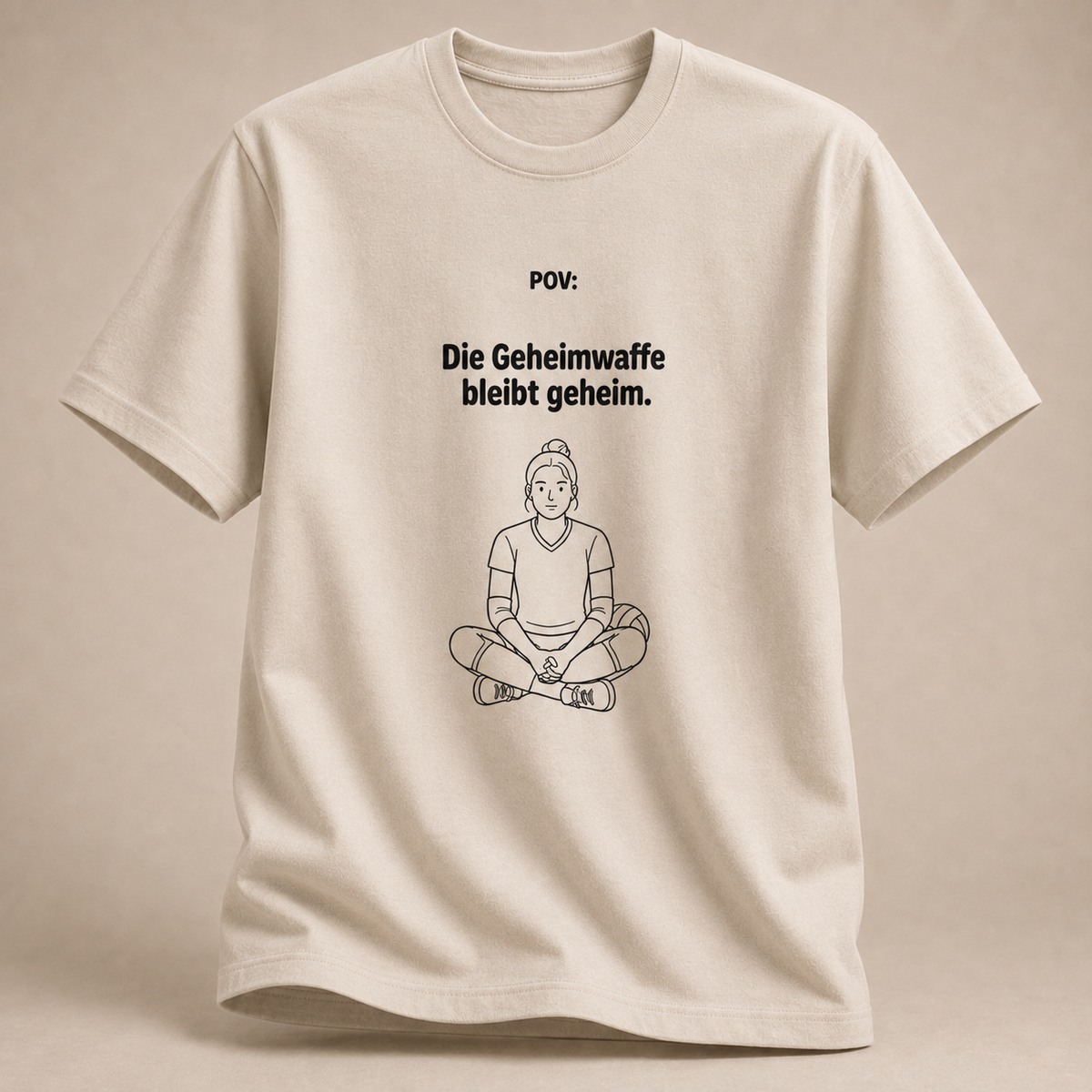 Geheimwaffe bleibt geheim Damen T-Shirt