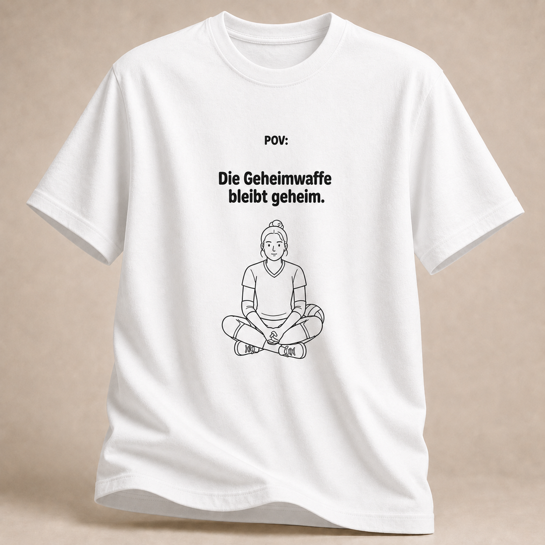 Geheimwaffe bleibt geheim Damen T-Shirt