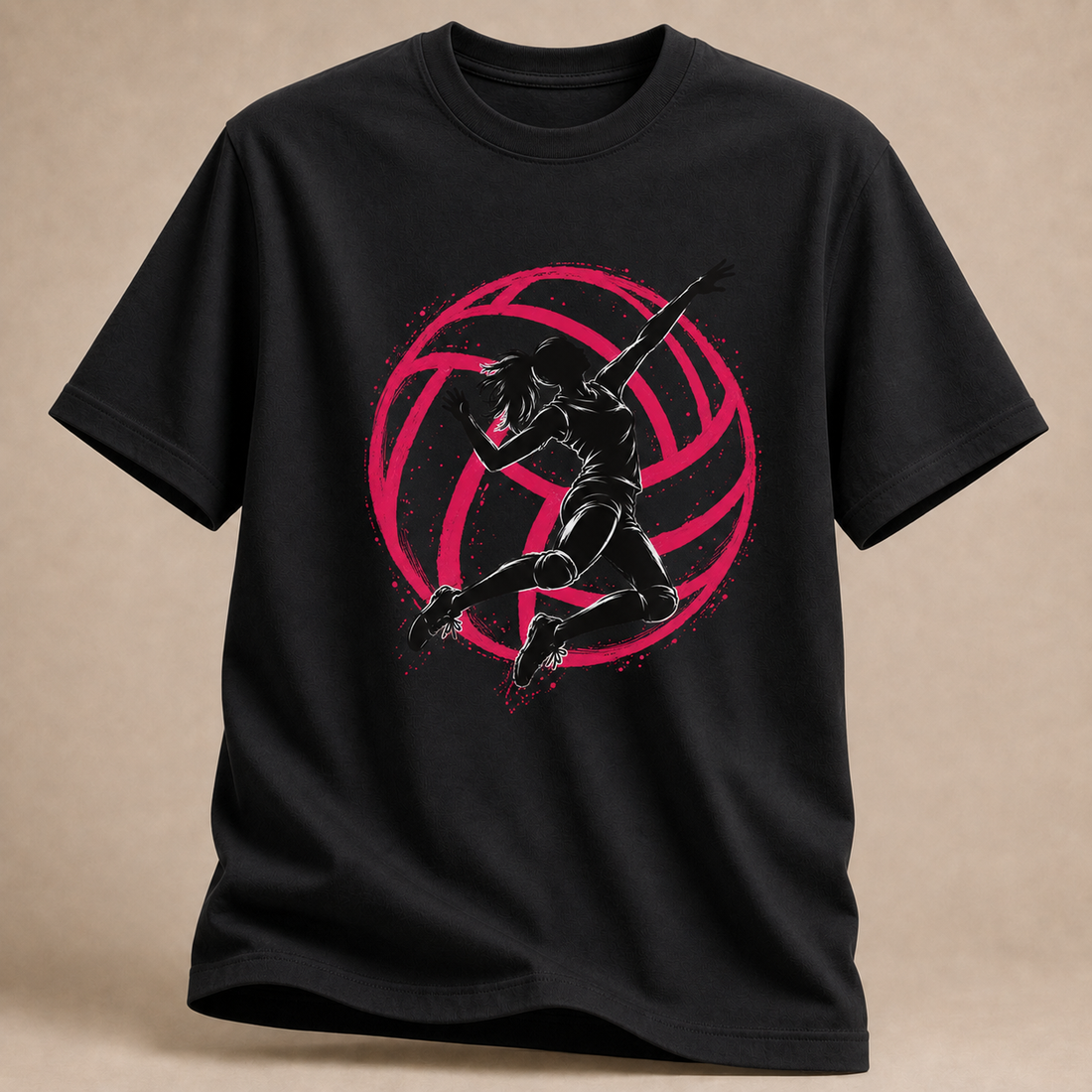 Volleyballerin Power T-Shirt