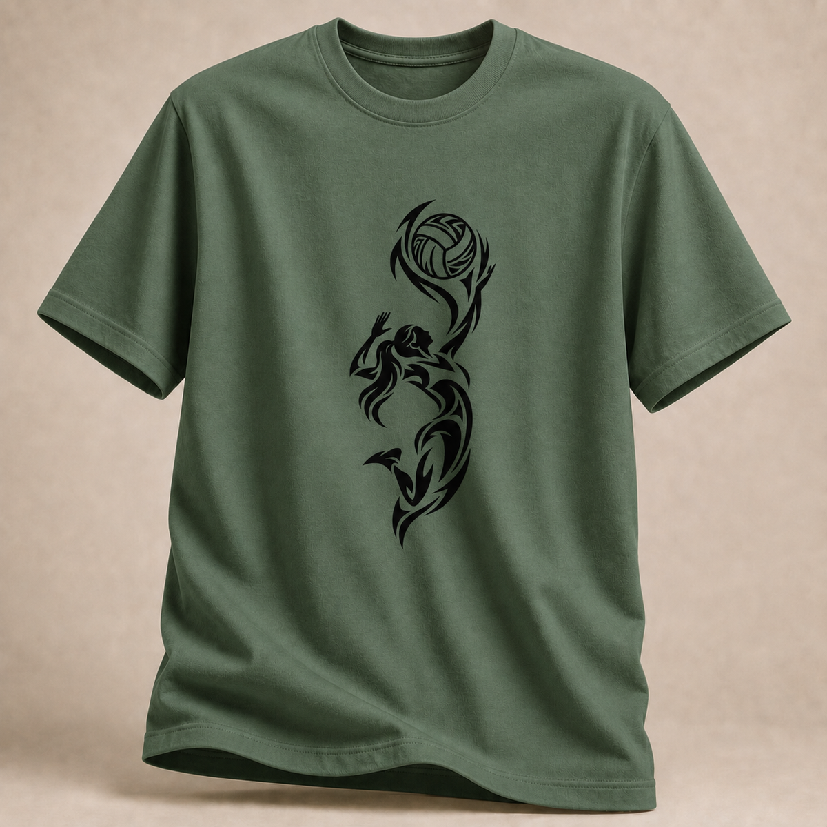 Volleyball Silhouette T-Shirt