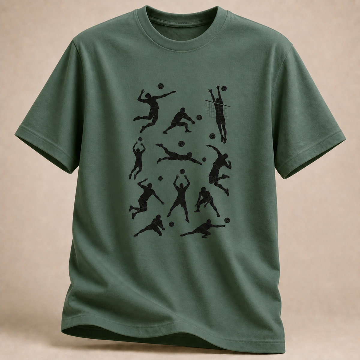Volleyball Silhouette T-Shirt