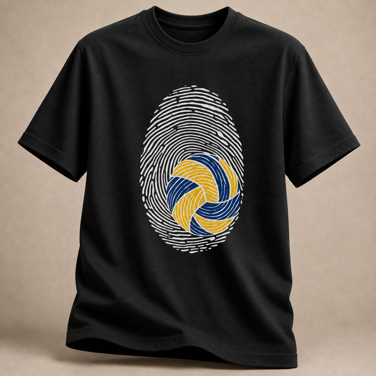 Volleyball Fingerabdruck T-Shirt