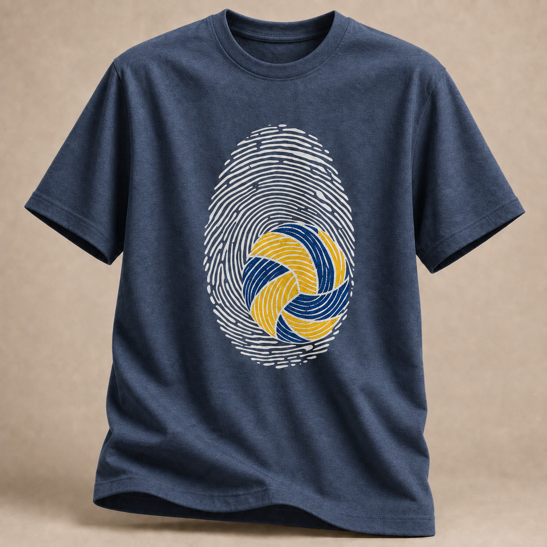 Volleyball Fingerabdruck T-Shirt