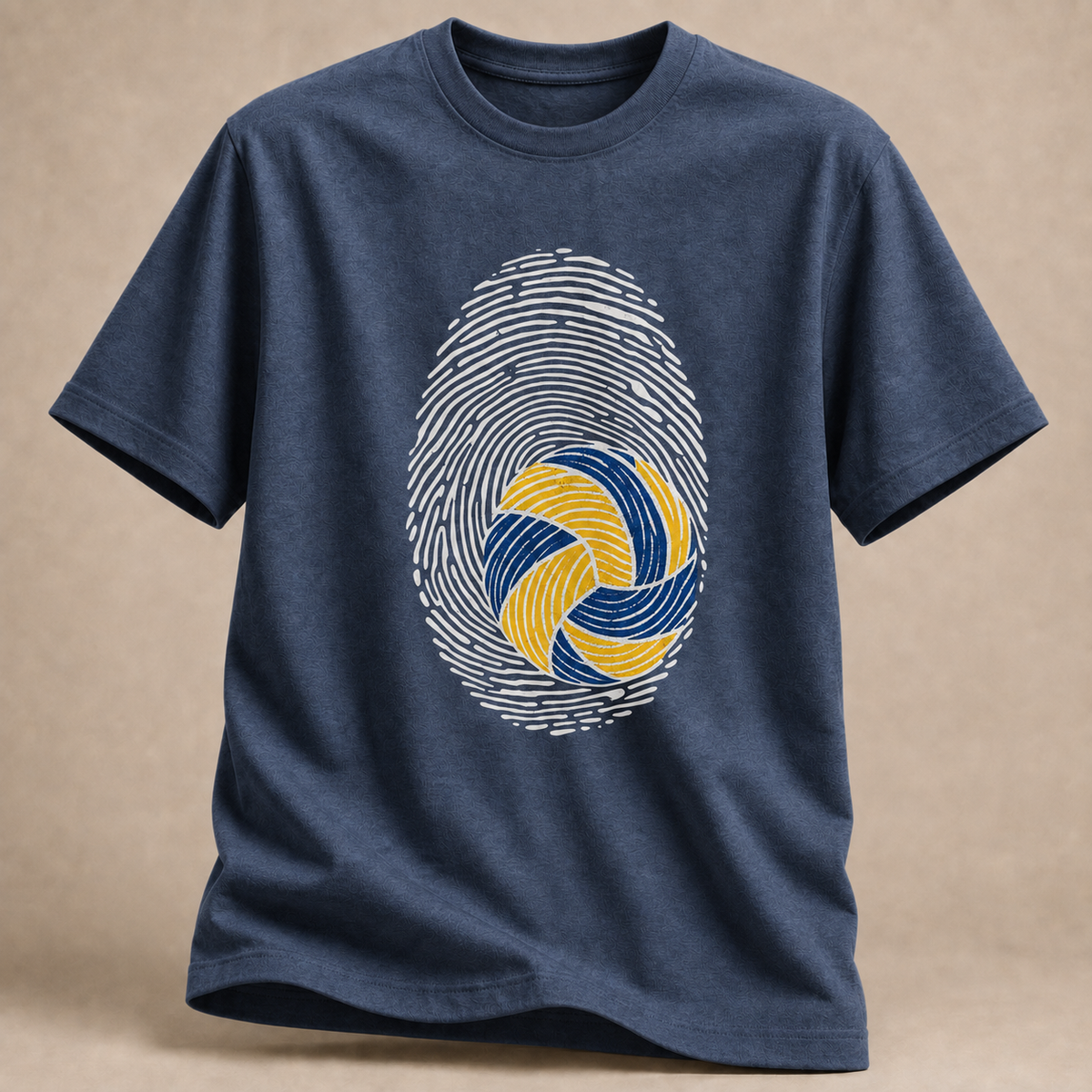 Volleyball Fingerabdruck T-Shirt
