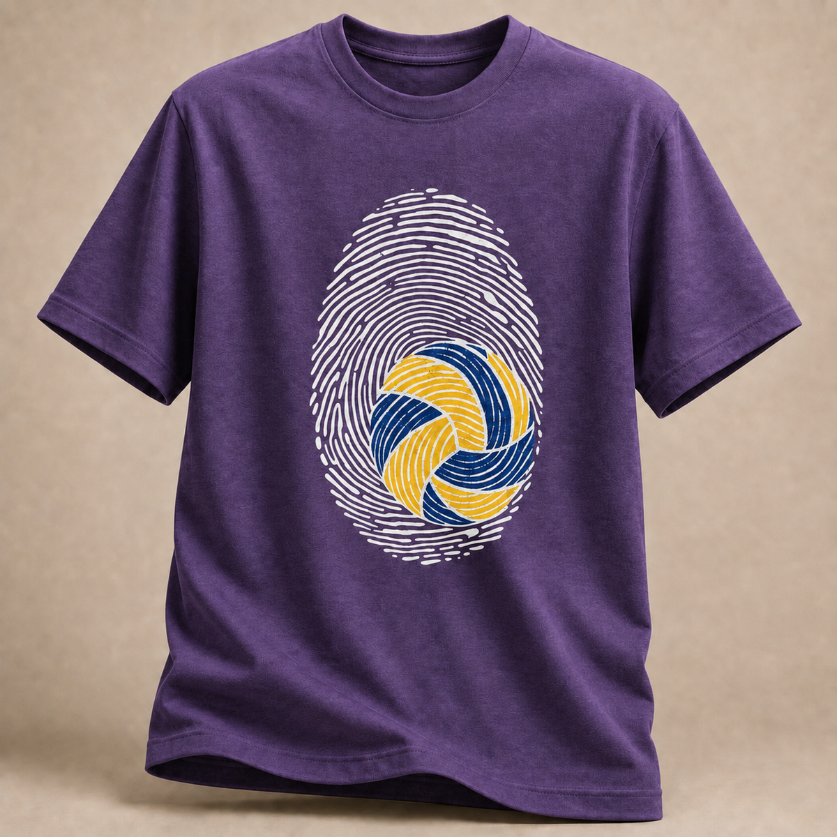 Volleyball Fingerabdruck T-Shirt