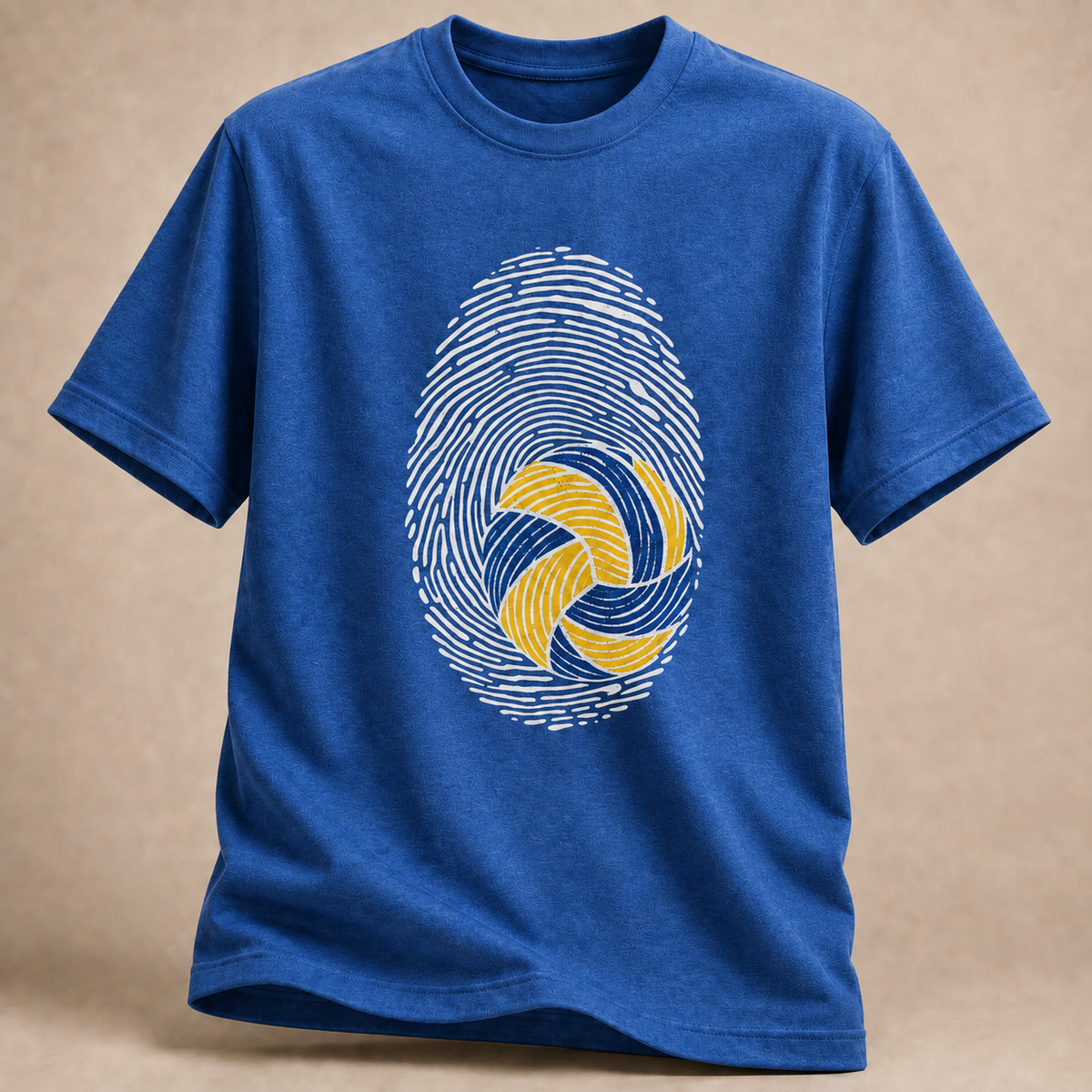 Volleyball Fingerabdruck T-Shirt