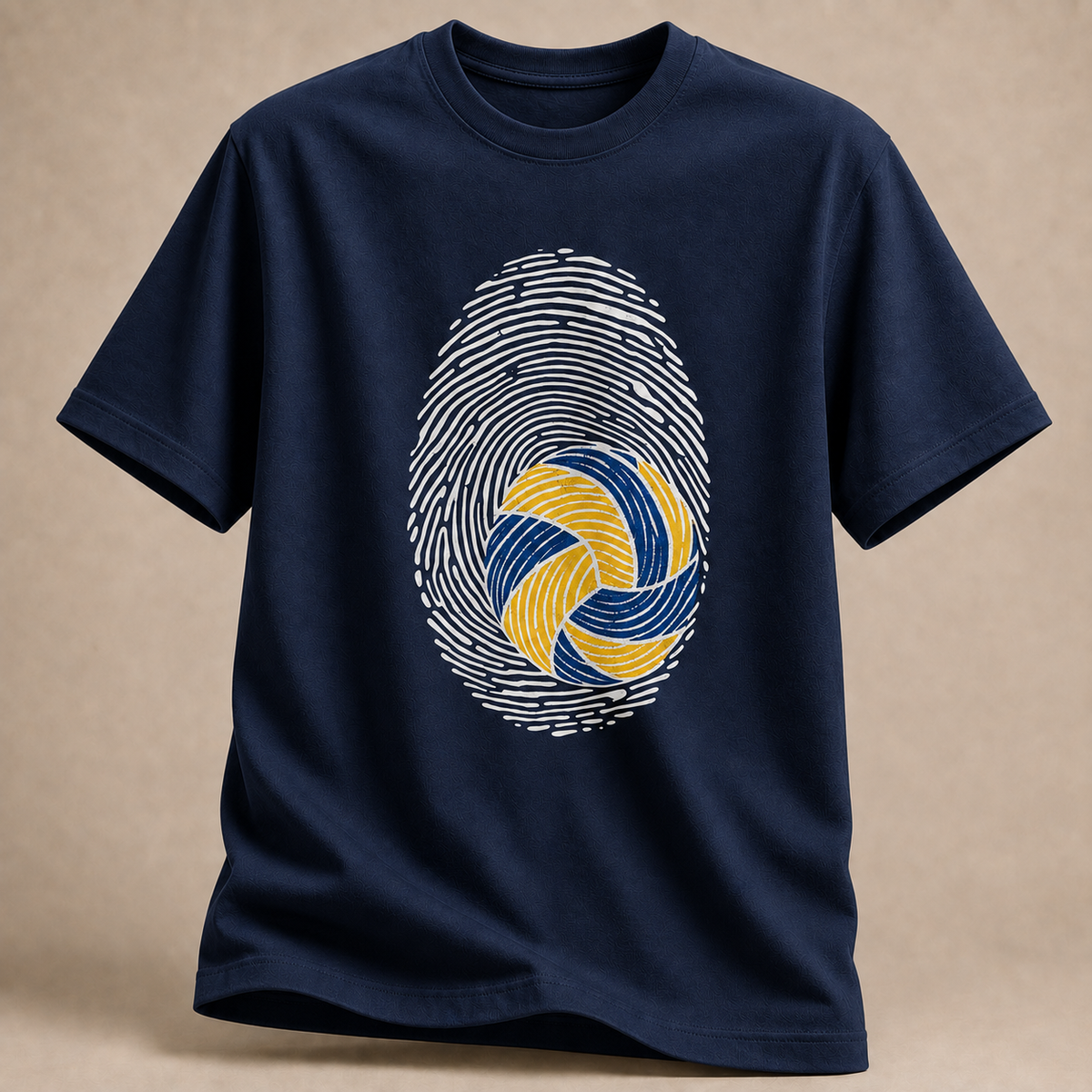 Volleyball Fingerabdruck T-Shirt