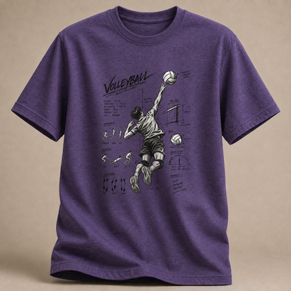 Volleyball Stats T-Shirt