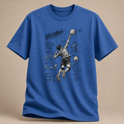 Volleyball Stats T-Shirt