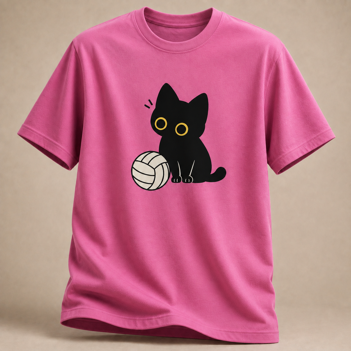 Volleyball Katze T-Shirt