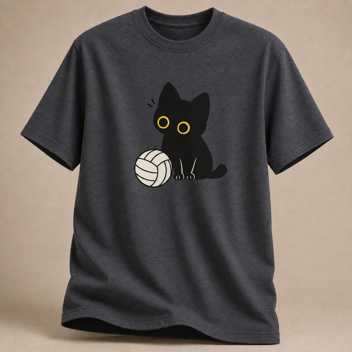 Volleyball Katze T-Shirt