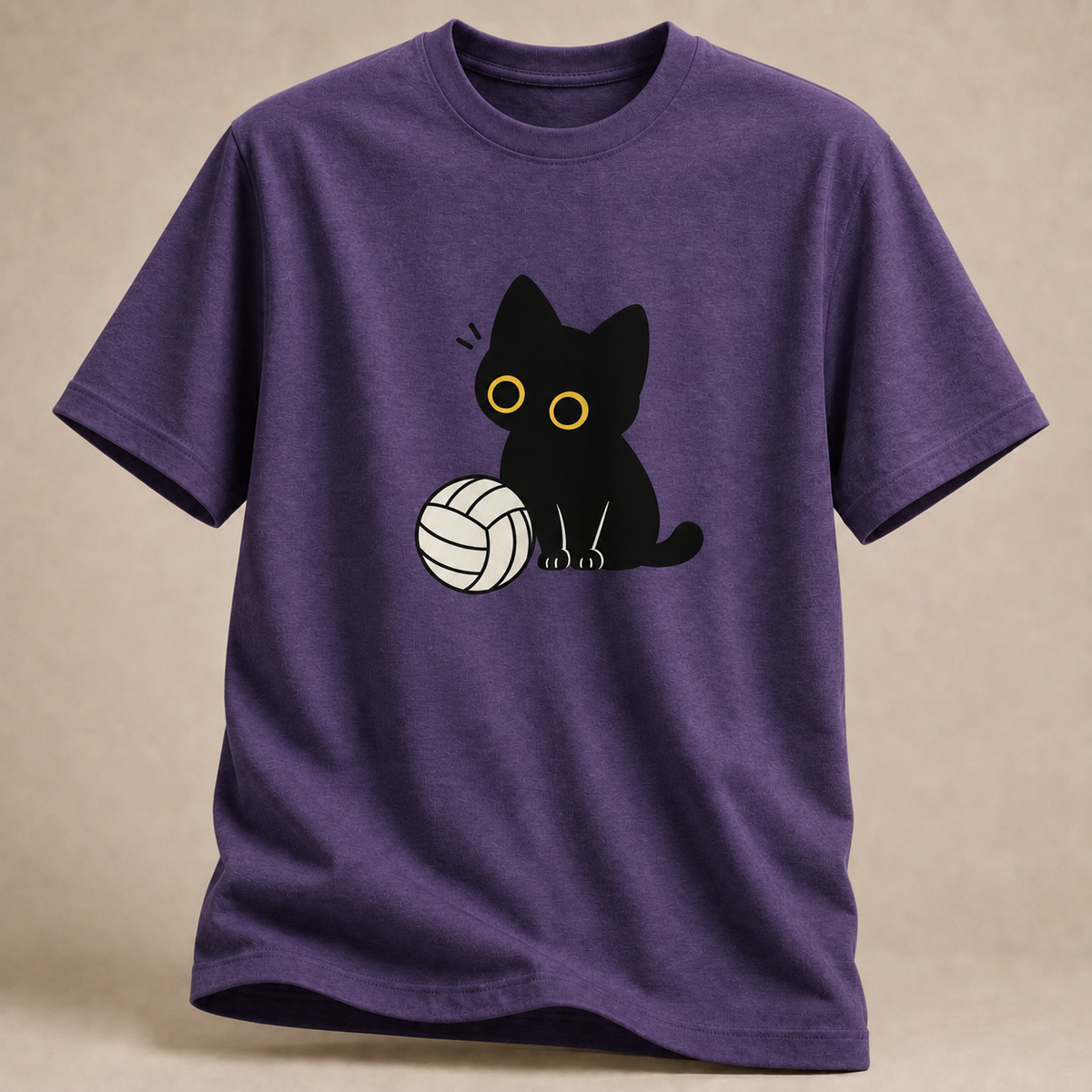Volleyball Katze T-Shirt