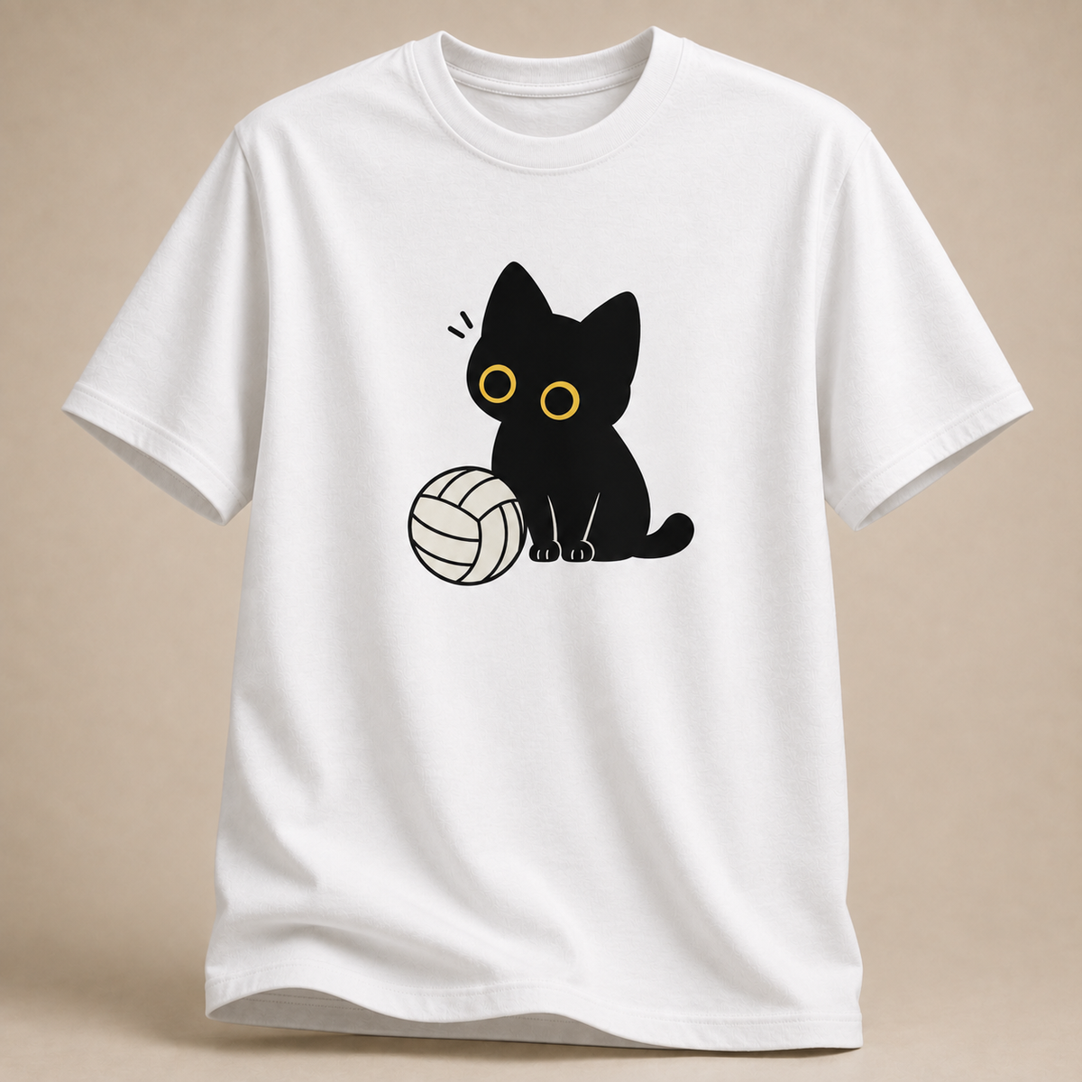 Volleyball Katze T-Shirt