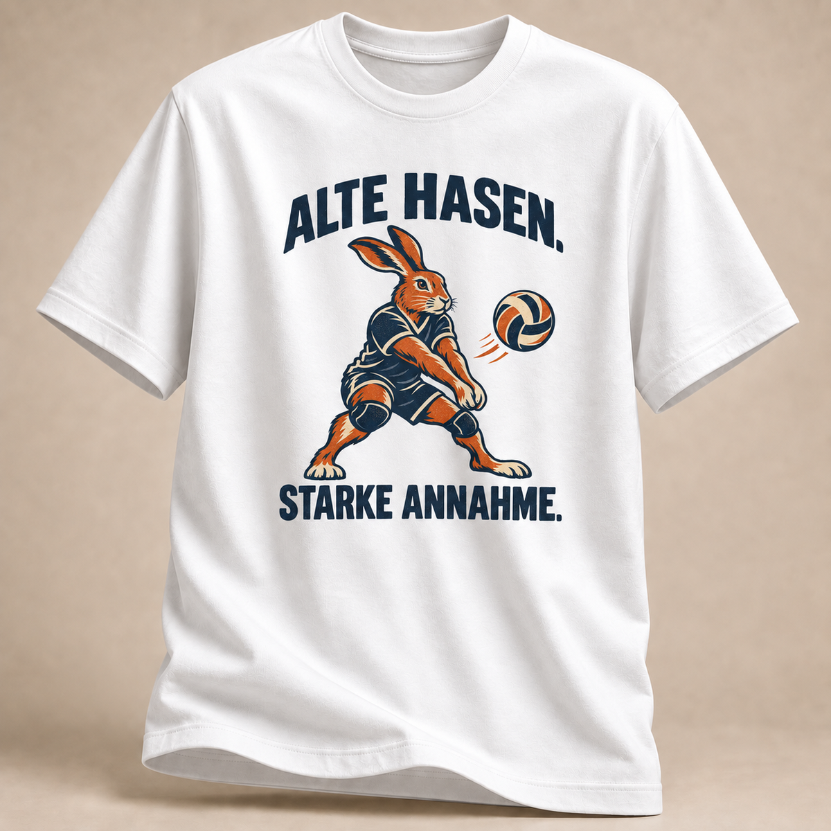 Alte Hasen. Starke Annahme. T-Shirt