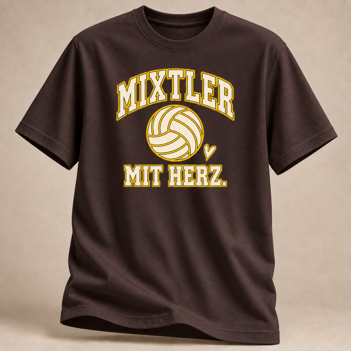 Mixtler mit Herz. Volleyball T-Shirt