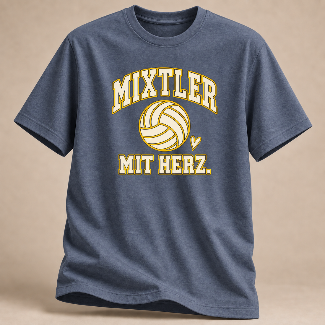 Mixtler mit Herz. Volleyball T-Shirt