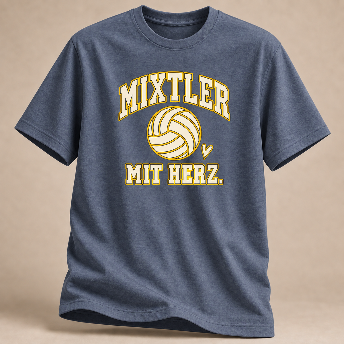 Mixtler mit Herz. Volleyball T-Shirt