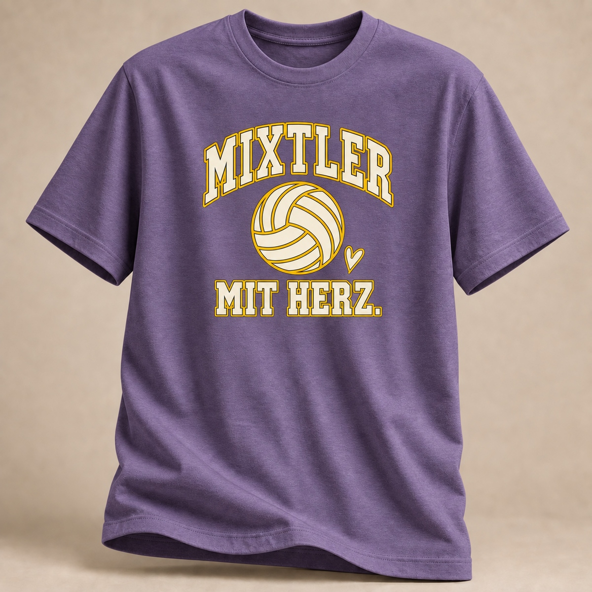 Mixtler mit Herz. Volleyball T-Shirt