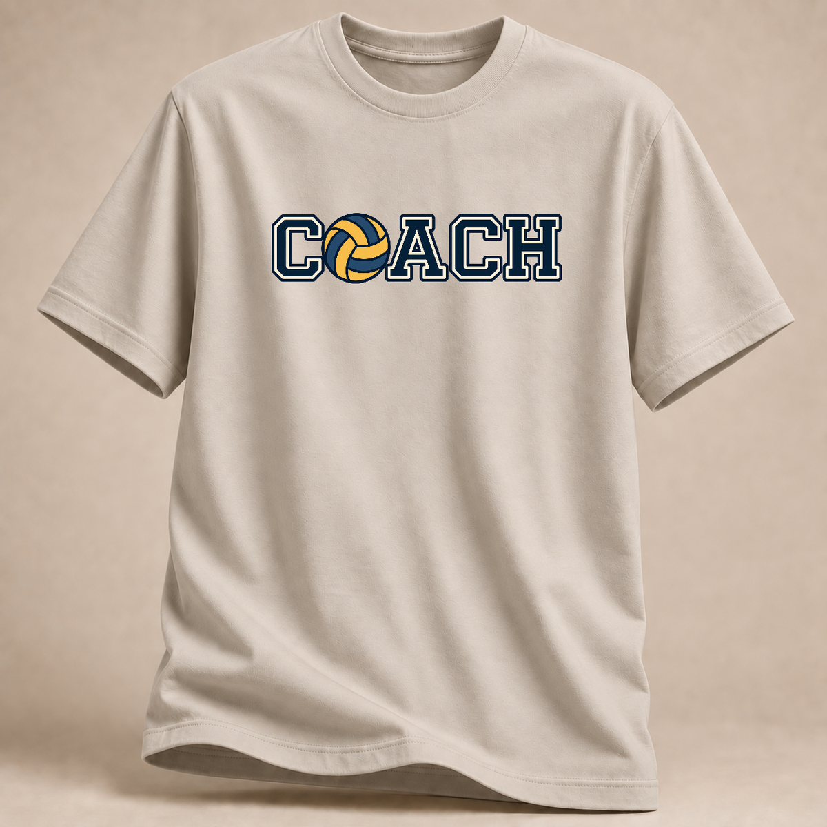 RÜCKRAUM – Coach – Volleyball T-Shirt – Sand