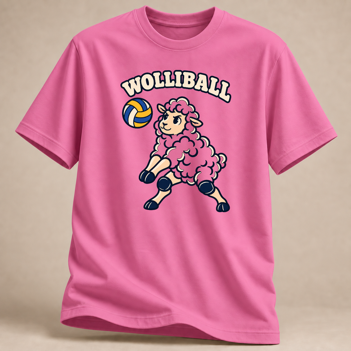 RÜCKRAUM – Wolliball – Volleyball T-Shirt – Azalee