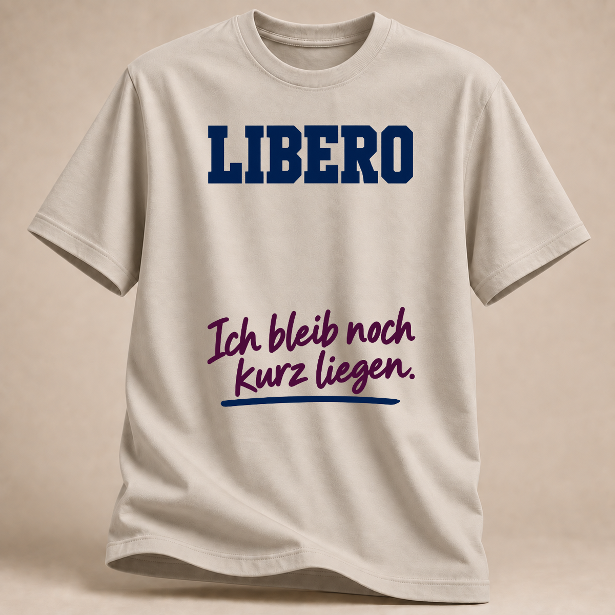 RÜCKRAUM – Libero – Volleyball T-Shirt – Sand