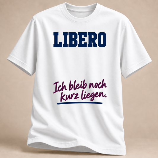 RÜCKRAUM – Libero – Volleyball T-Shirt – Weiß