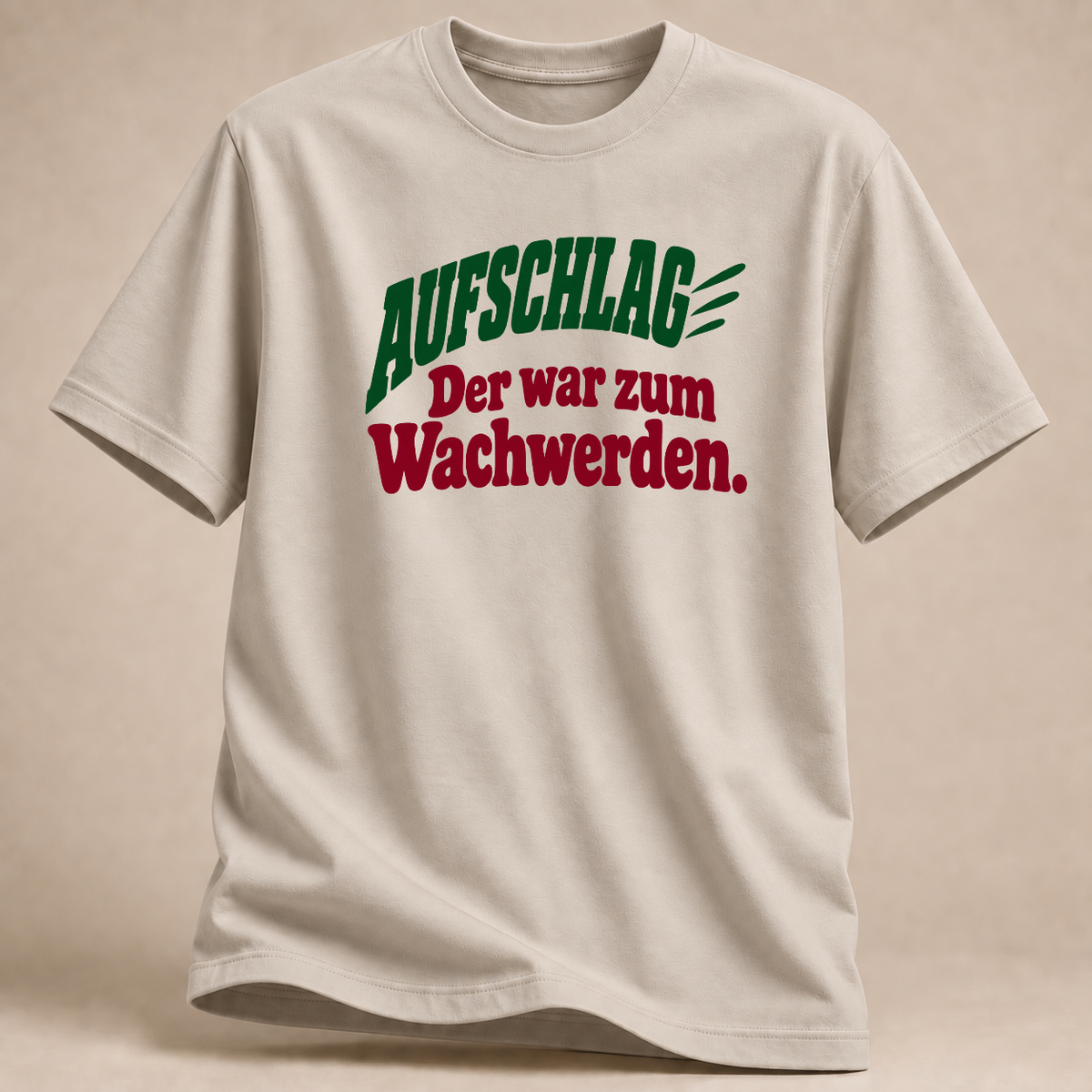 RÜCKRAUM – Aufschlag – Volleyball T-Shirt – Sand