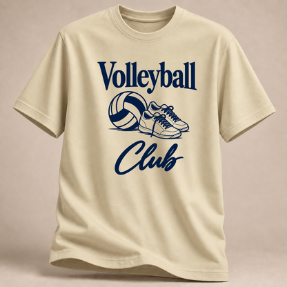 RÜCKRAUM – Volleyball-Club T-Shirt – Natur