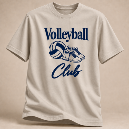 RÜCKRAUM – Volleyball-Club T-Shirt – Sand