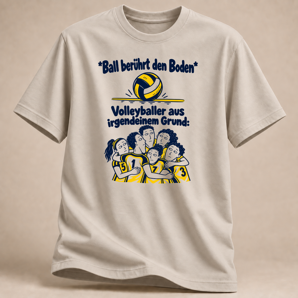 RÜCKRAUM – Ball berührt den Boden T-Shirt – Sand