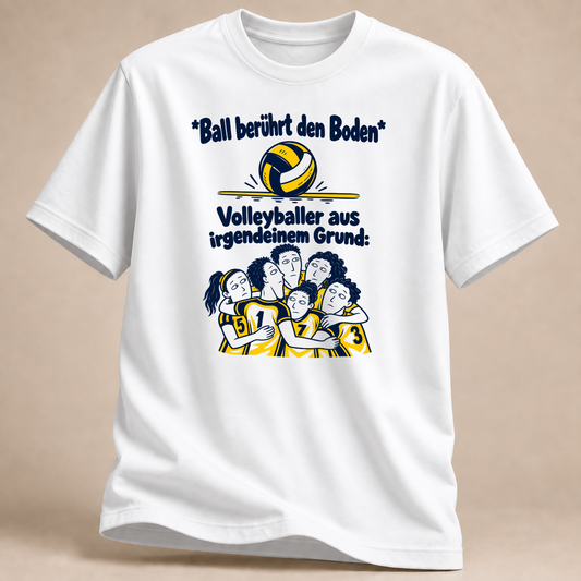 RÜCKRAUM – Ball berührt den Boden T-Shirt – White