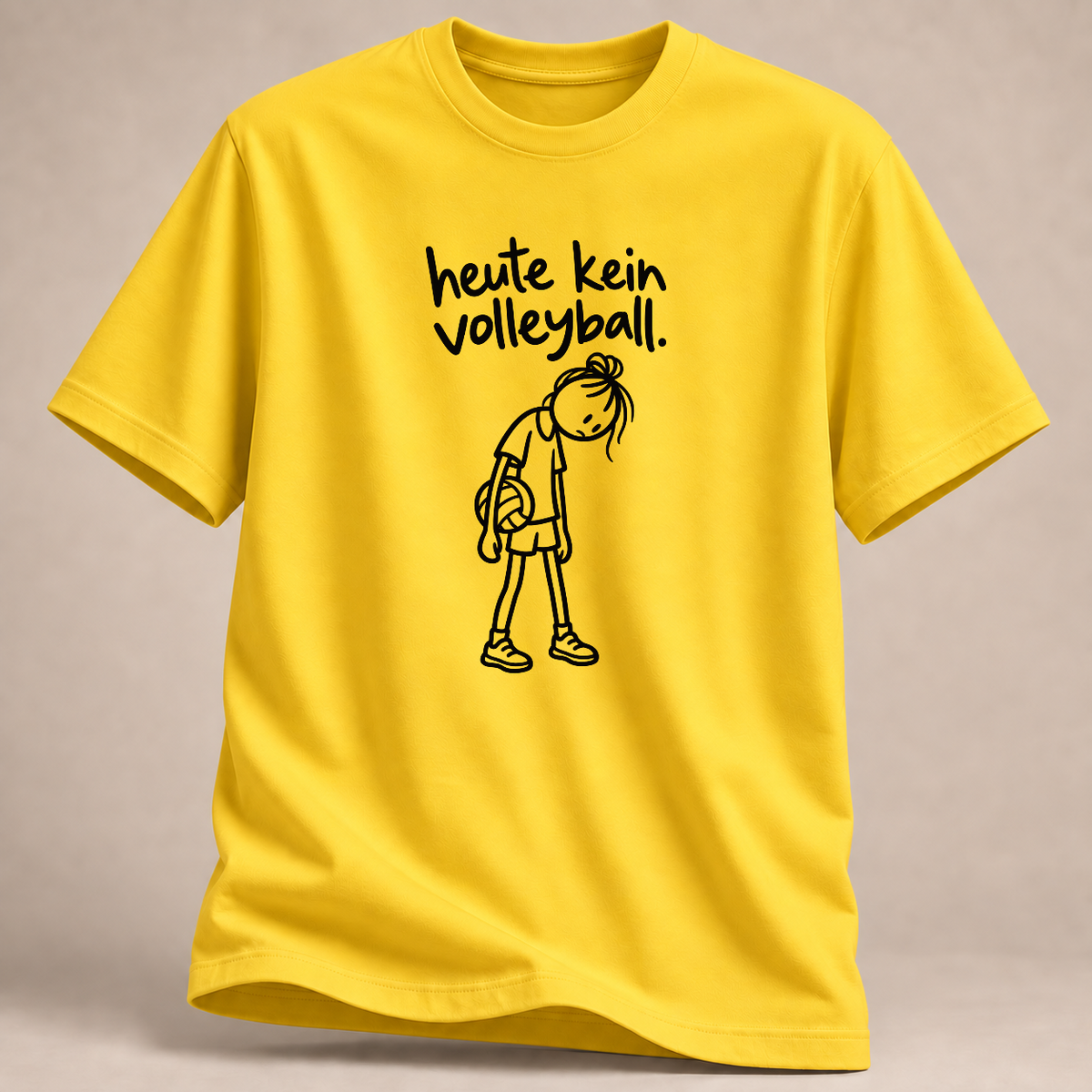 RÜCKRAUM – Heute kein Volleyball T-Shirt – Daisy