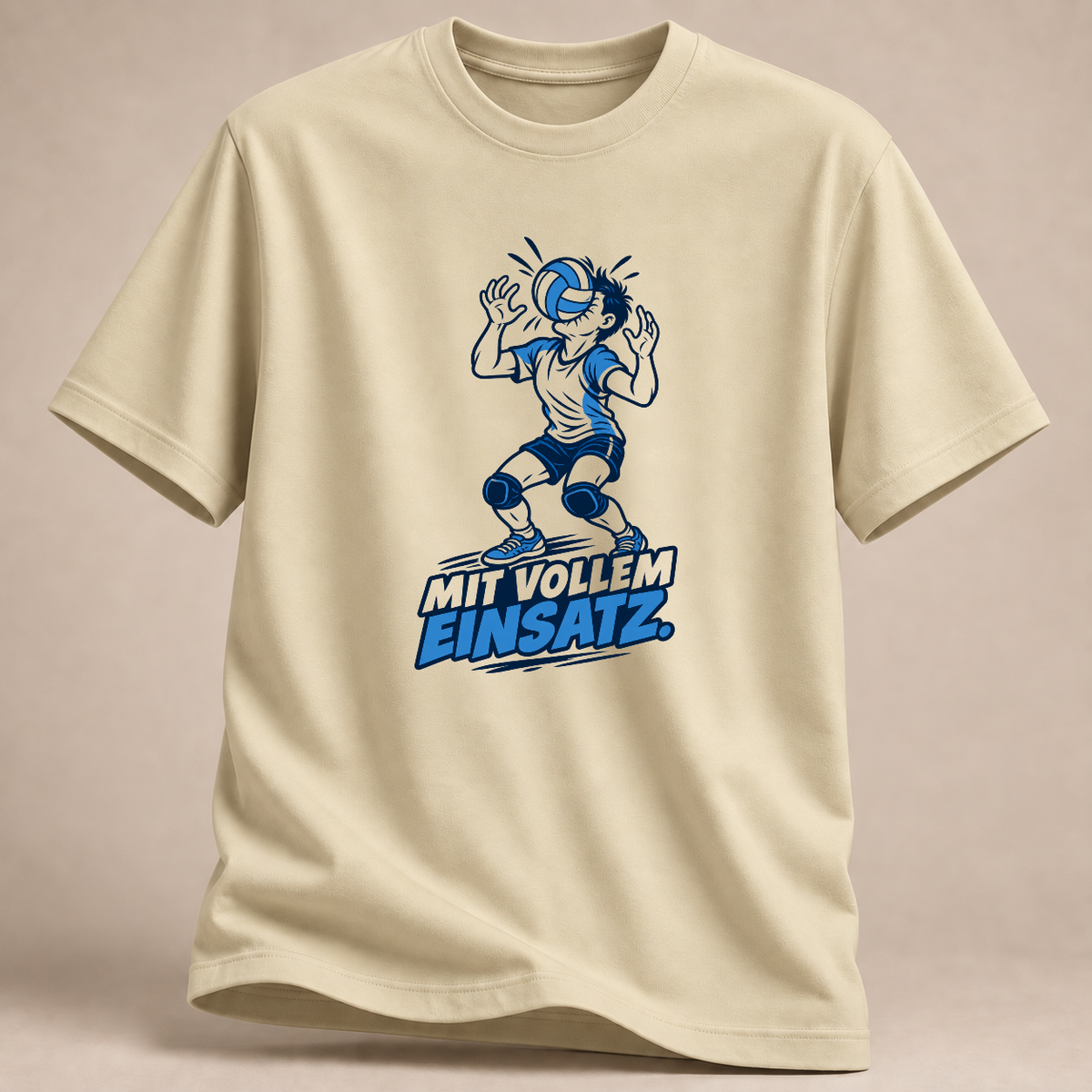 RÜCKRAUM – Mit vollem Einsatz T-Shirt – Natural