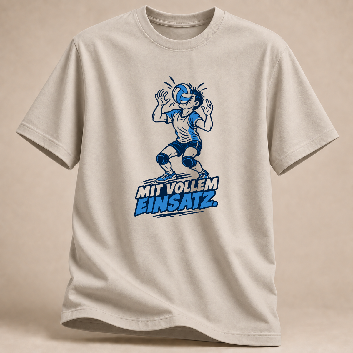 RÜCKRAUM – Mit vollem Einsatz T-Shirt – Sand