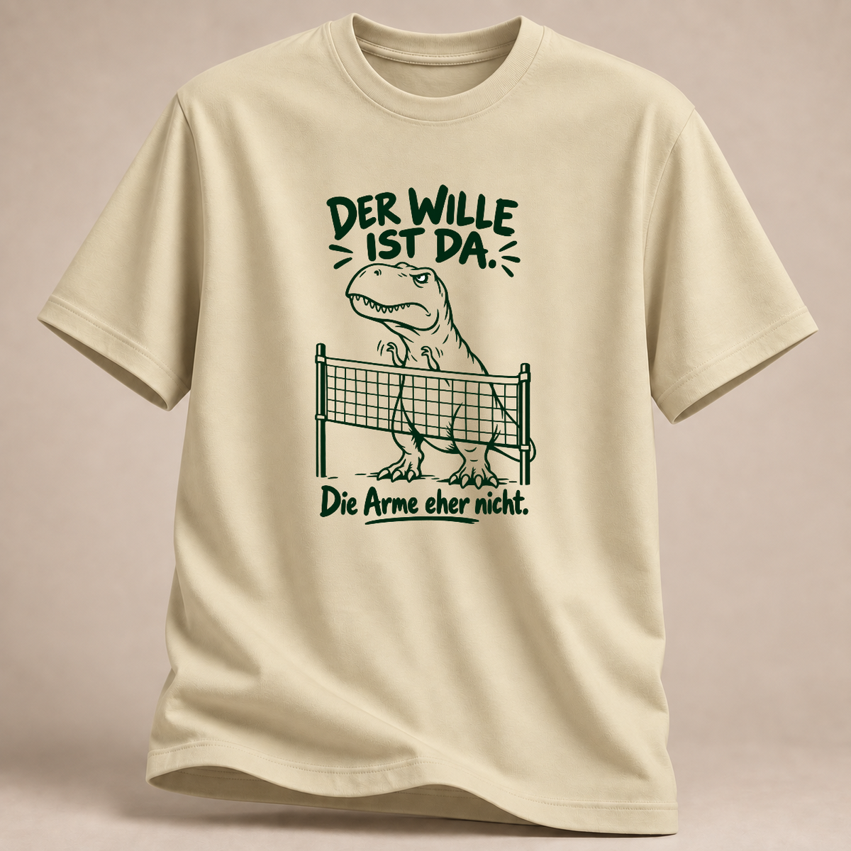 RÜCKRAUM – Der Wille ist da T-Shirt – Natural