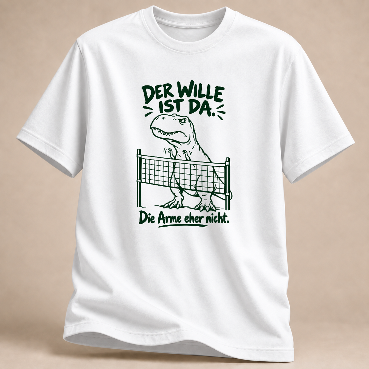 RÜCKRAUM – Der Wille ist da T-Shirt – White