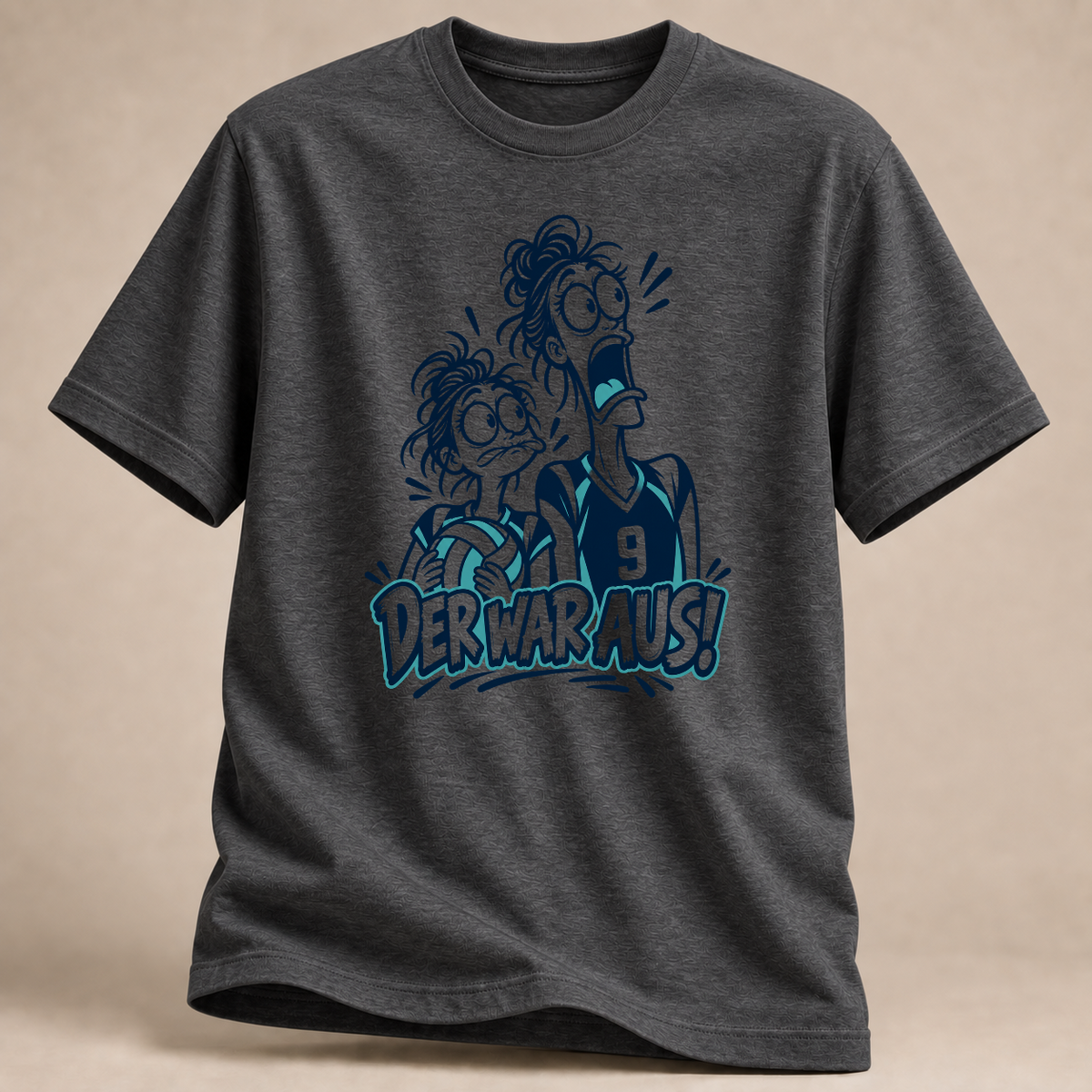 RÜCKRAUM – Der war aus T-Shirt – Dark Heather