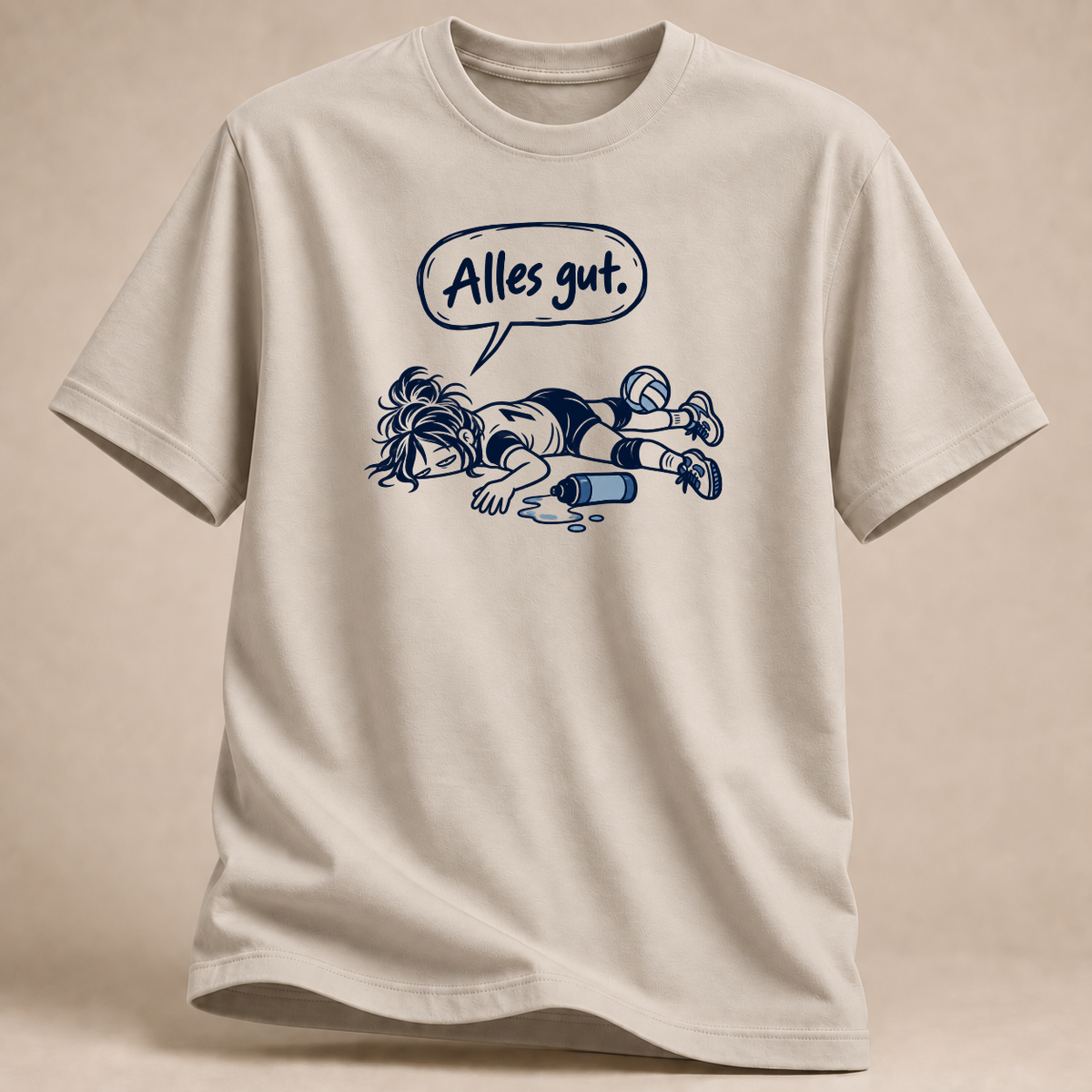 RÜCKRAUM – Alles gut T-Shirt – Sand